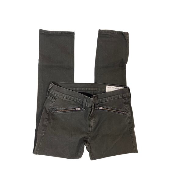 & Other Stories Denim - Rag & Bone Dark Olive Skinny Jeans Women’s Size 26 – Premium Designer Denim